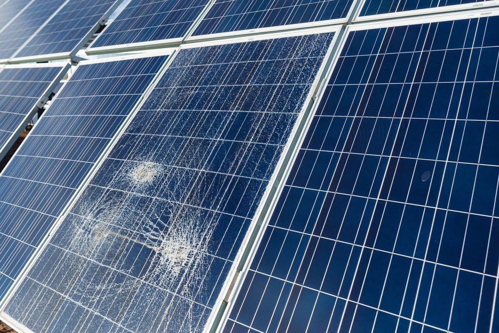 impact hail solar panels